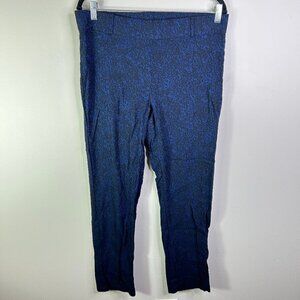 lana lee Women's Blue and Black Leggings Size XL